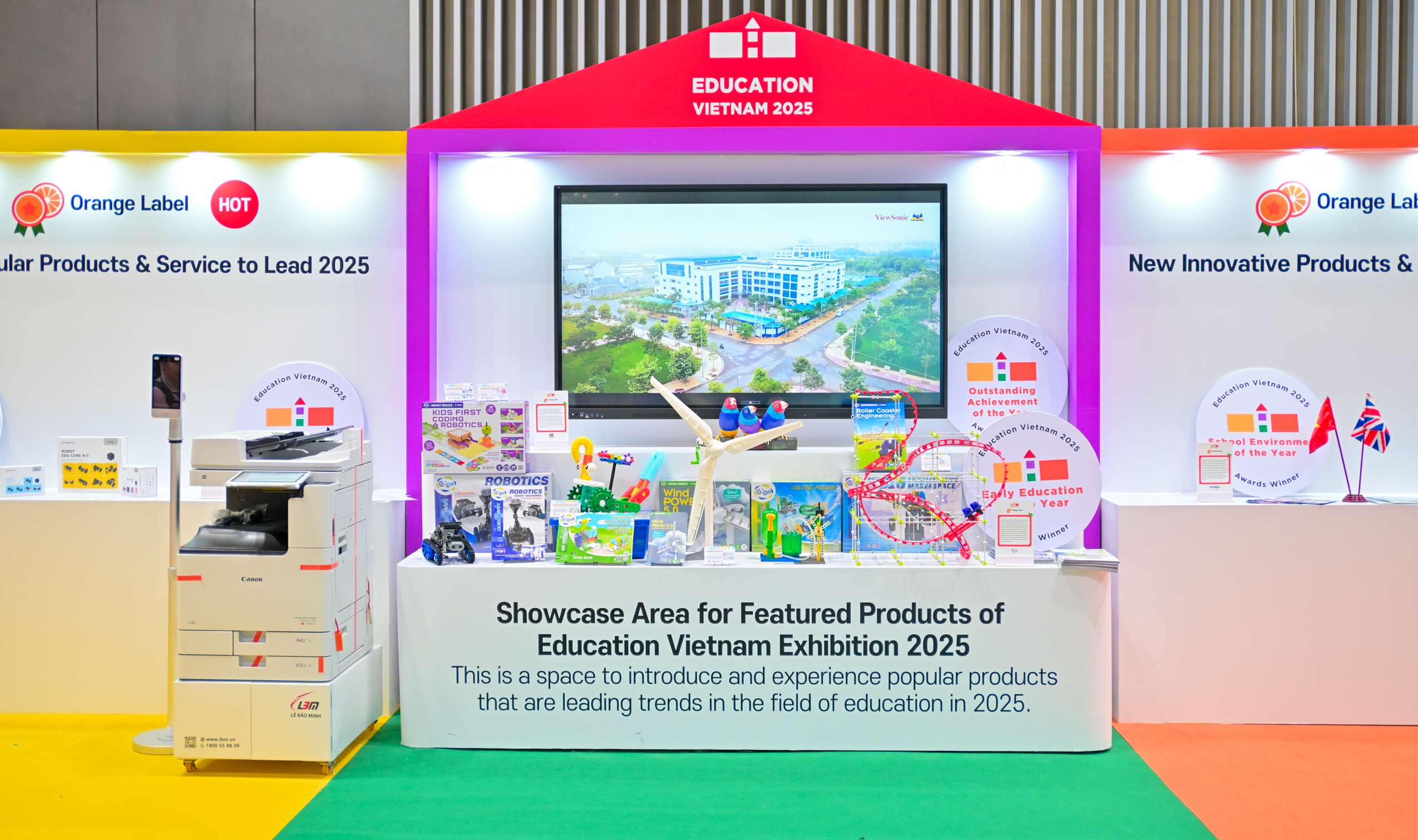 Màn Hình Tương Tác Viewsonic IFP7534 Được Vinh Danh Tại Triển Lãm Education Vietnam 2025
